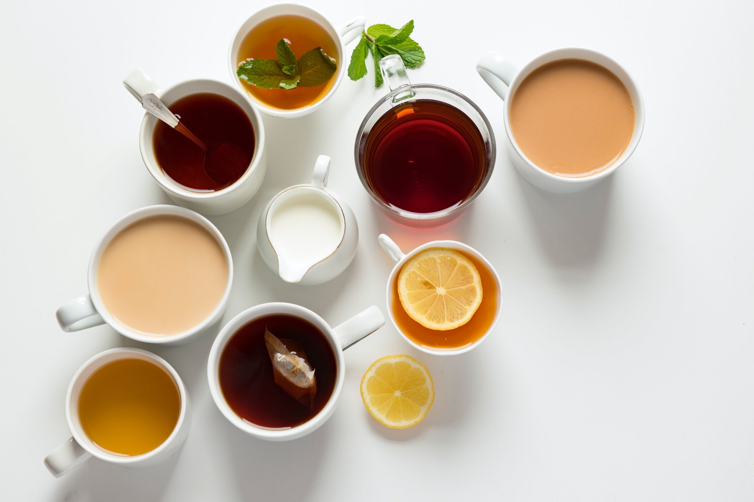 Les différents types de thés !